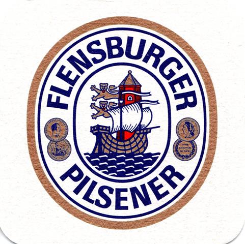 flensburg fl-sh flens storch 1-19a (quad185-m schiff-rahmengoldblaublau) 